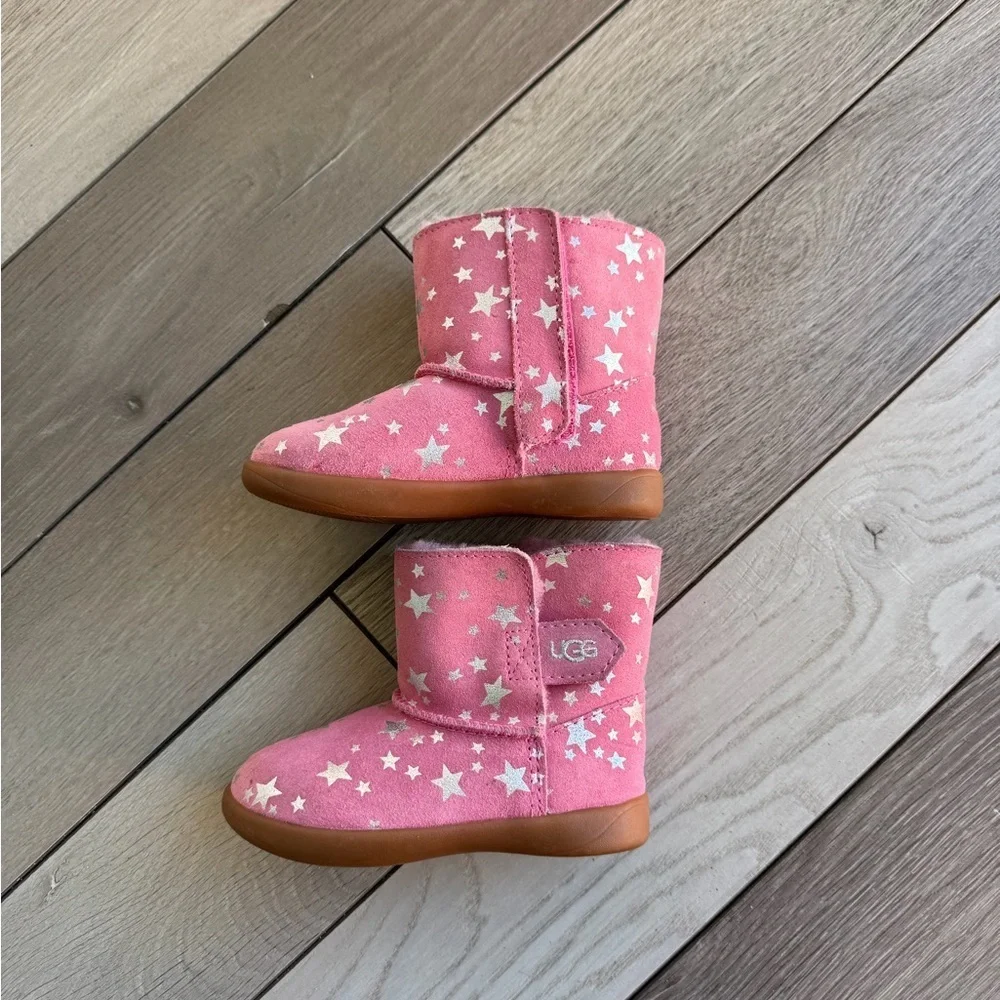 UGG Pink Star Girls Boots